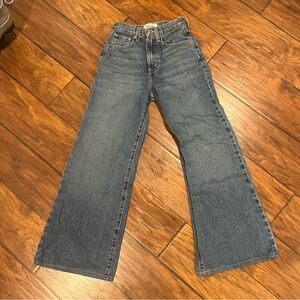 RSQ Blue Denim Baggy Wide Leg Jeans